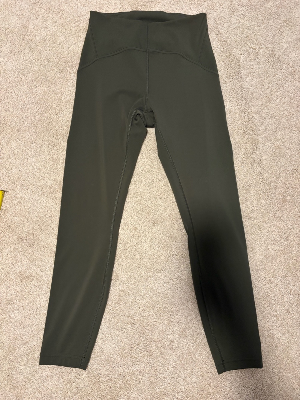 lululemon athletica Olive Green High-Rise Leggings